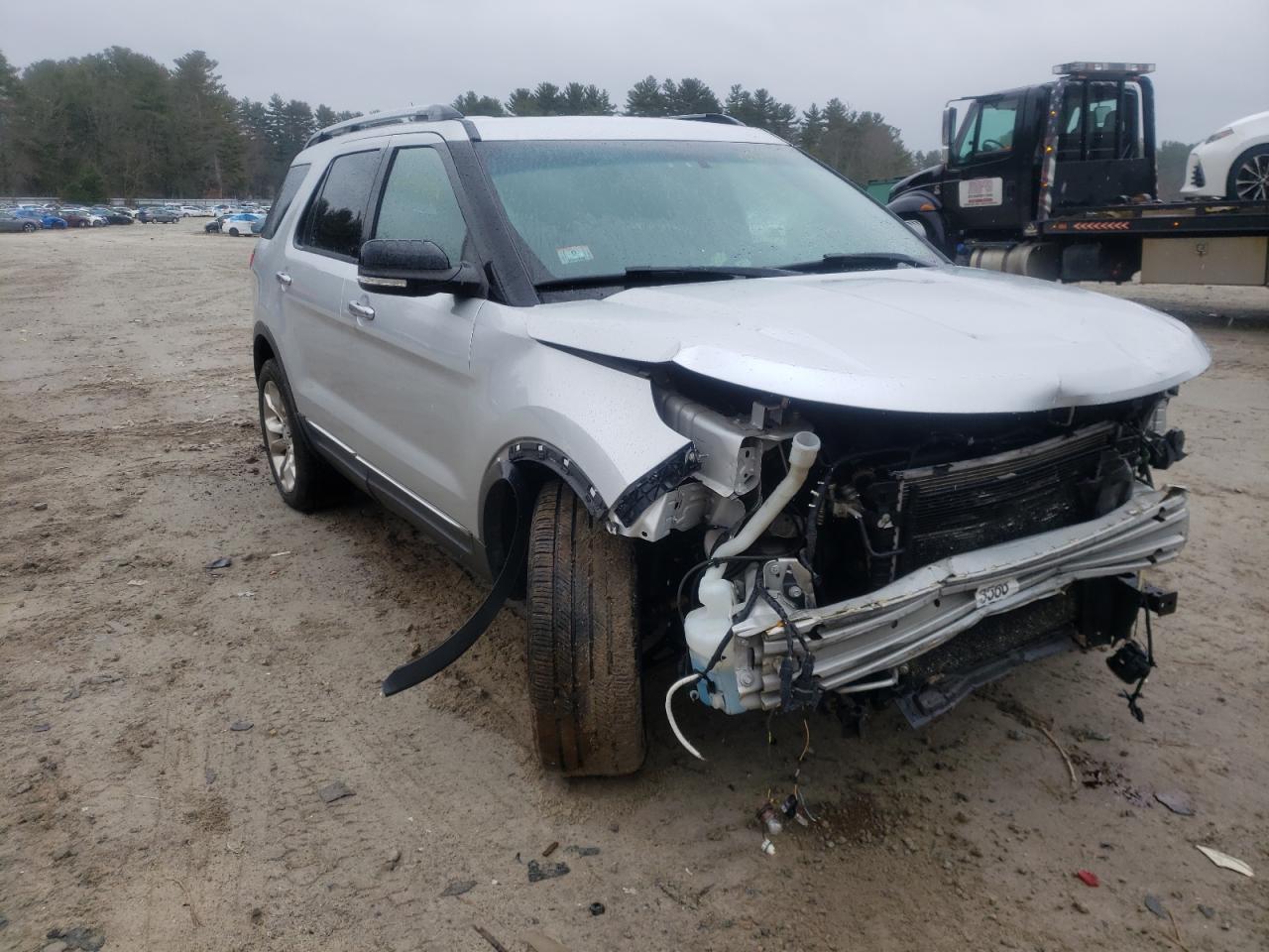 FORD EXPLORER X 2014 with VIN 1FM5K8D85EGA52006 - Photo from auction