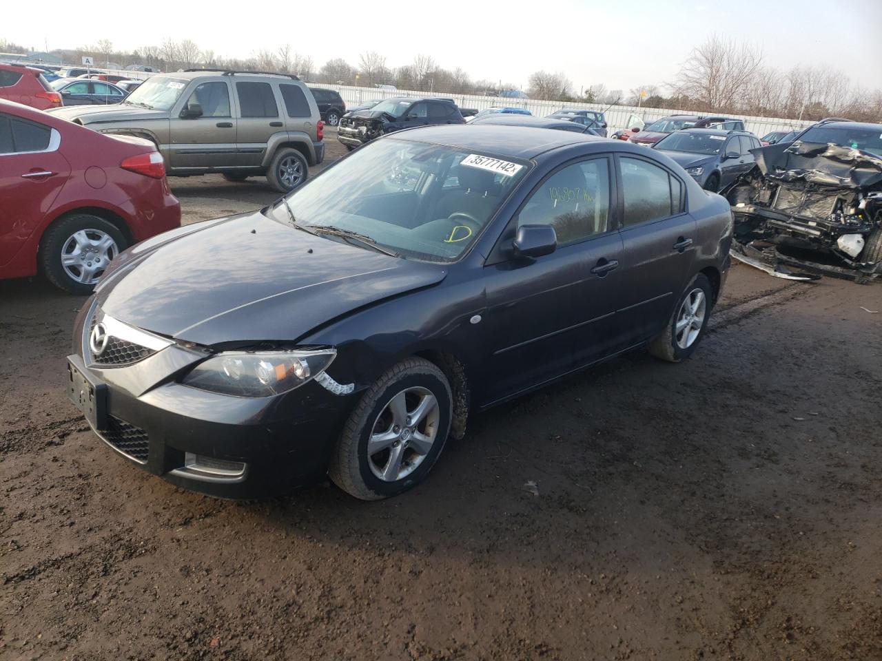 Photo 2 from auction – 2007 MAZDA 3 I with VIN JM1BK32F771695295