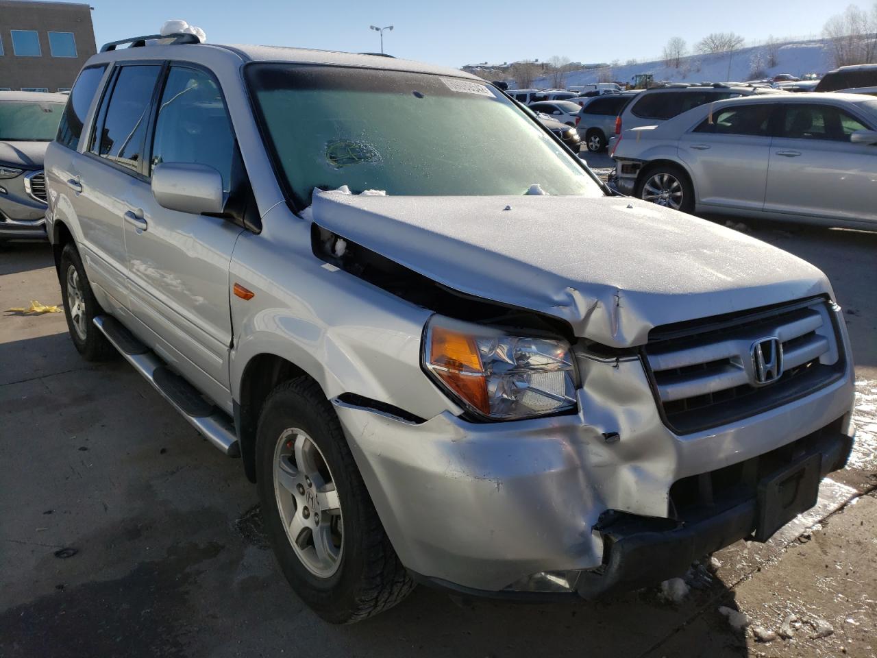 HONDA PILOT EXL 2008 with VIN 5FNYF18638B022684 - Photo from auction