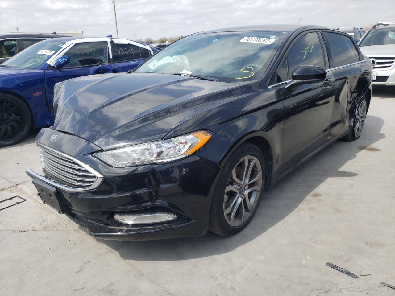 Photo 2 from auction – 2017 FORD FUSION SE with VIN 3FA6P0HDXHR406611