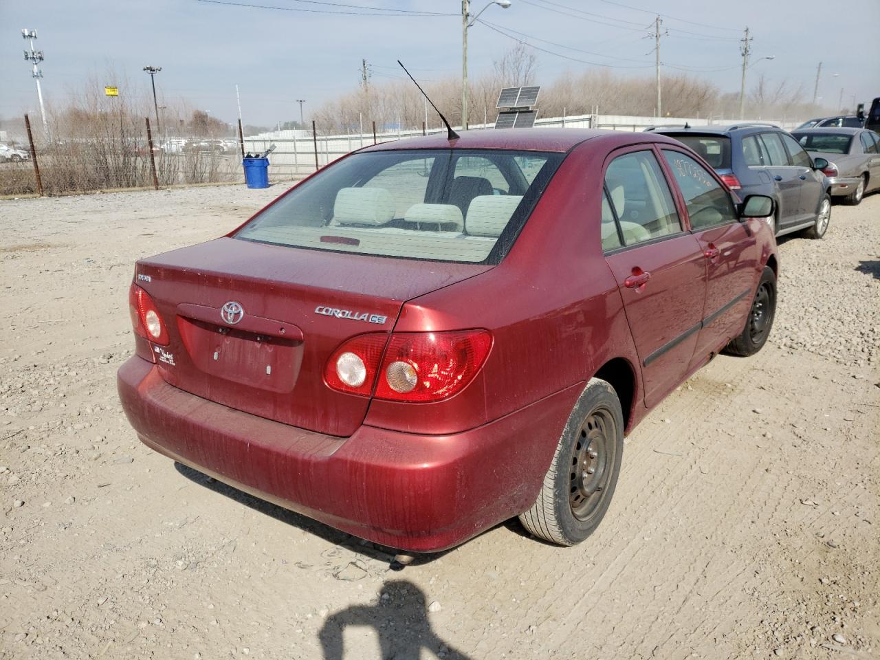 Photo 4 from auction – 2008 TOYOTA COROLLA CE with VIN 2T1BR32EX8C898522