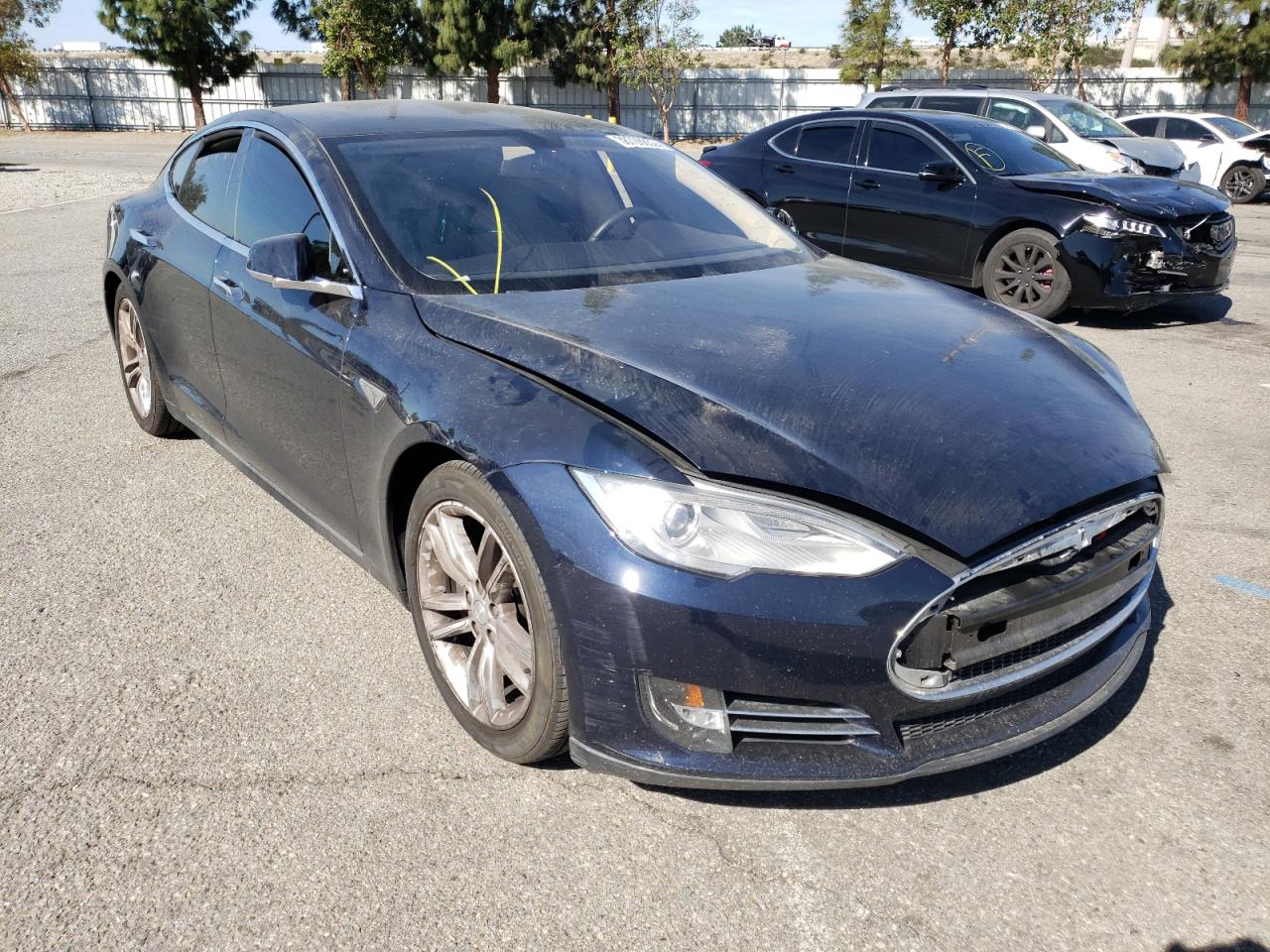 TESLA MODEL S 2013 with VIN 5YJSA1DG7DFP03895 - Photo from auction