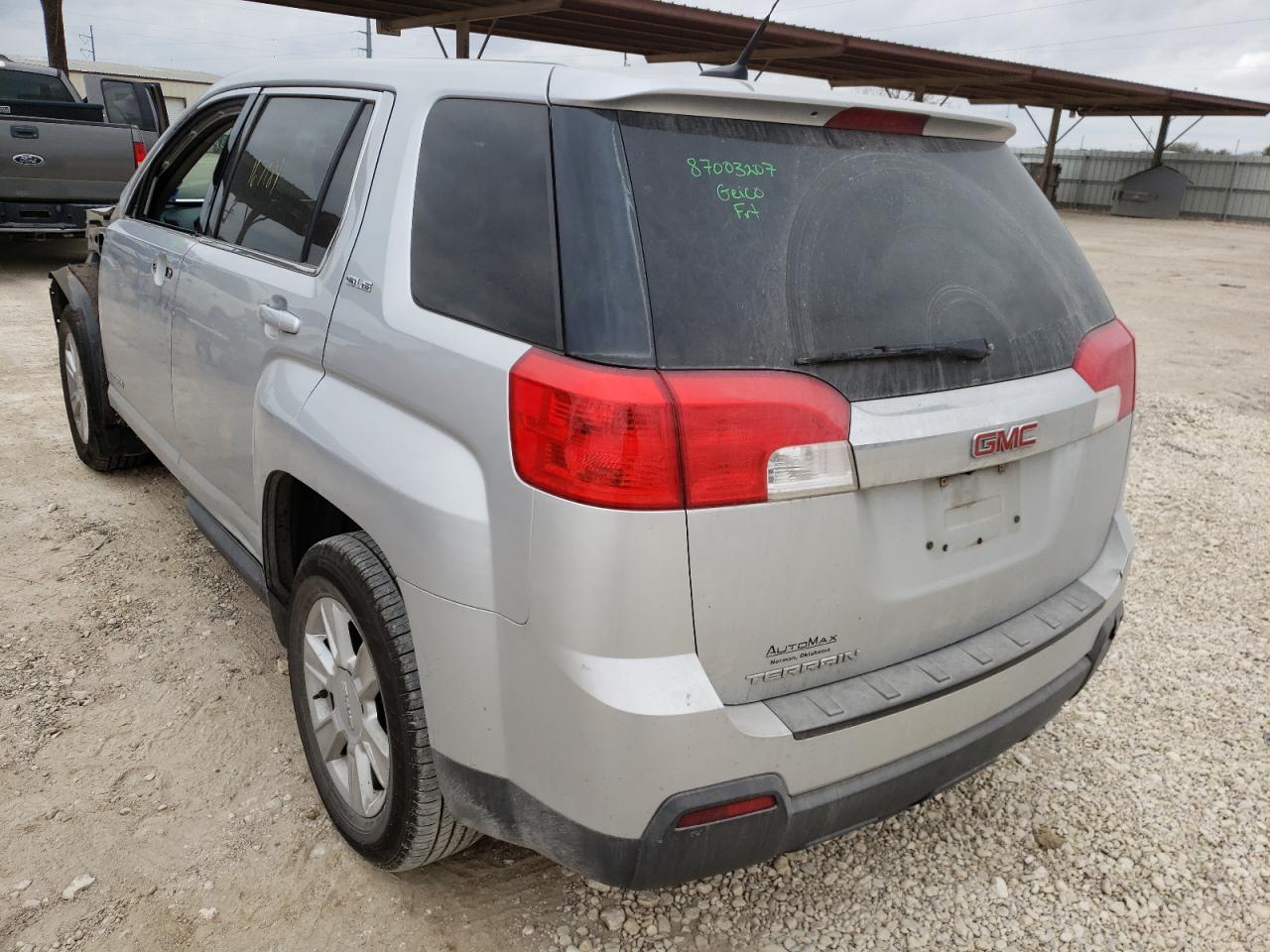 Photo 3 from auction – 2011 GMC TERRAIN SL with VIN 2CTALMEC5B6415643