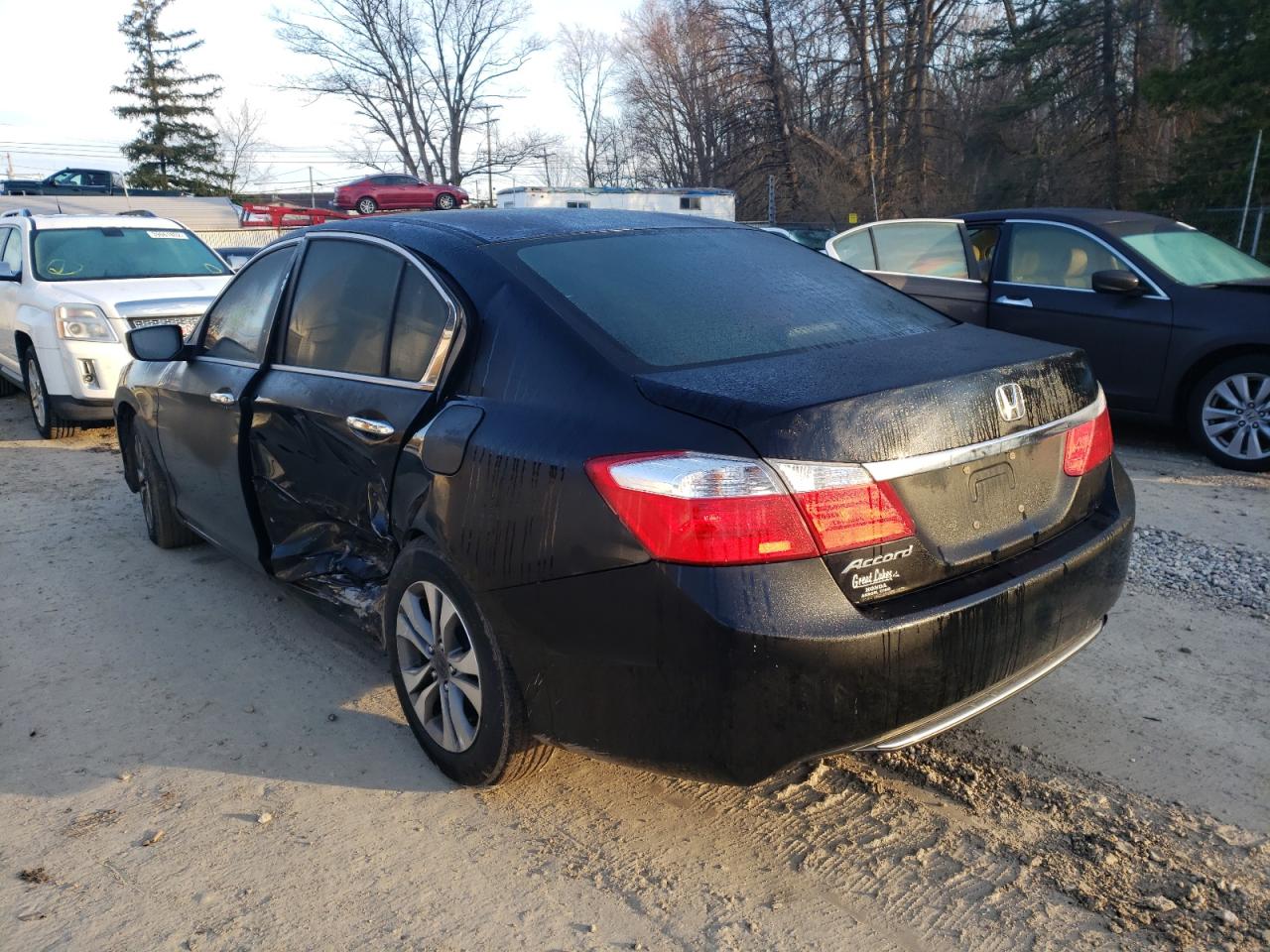 Photo 3 from auction – 2014 HONDA ACCORD LX with VIN 1HGCR2F37EA172254