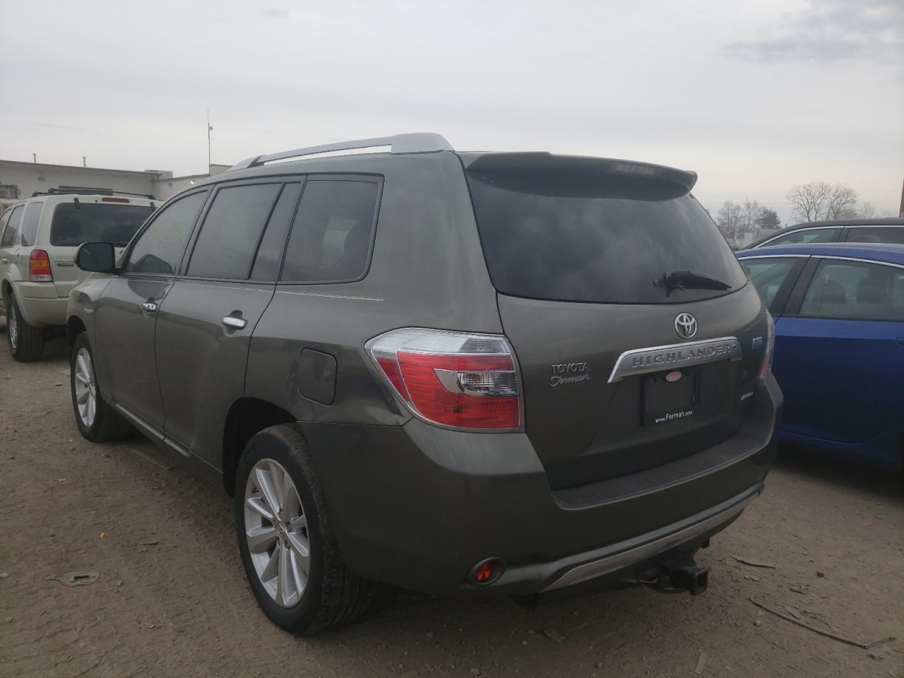 Photo 3 from auction – 2008 TOYOTA HIGHLANDER with VIN JTEEW44A982011878