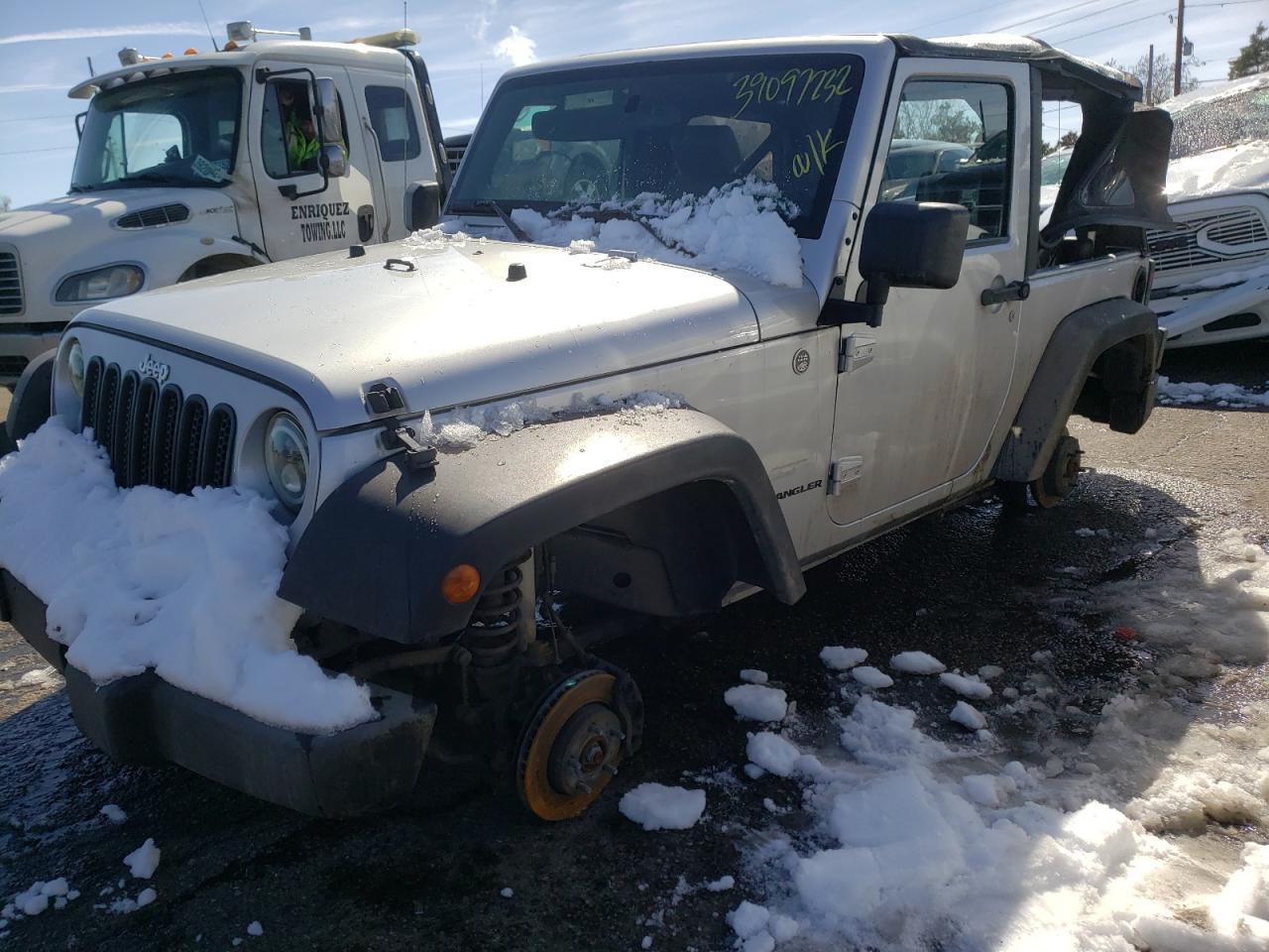 Photo 9 from auction – 2010 JEEP WRANGLER S with VIN 1J4AA2D15AL107443