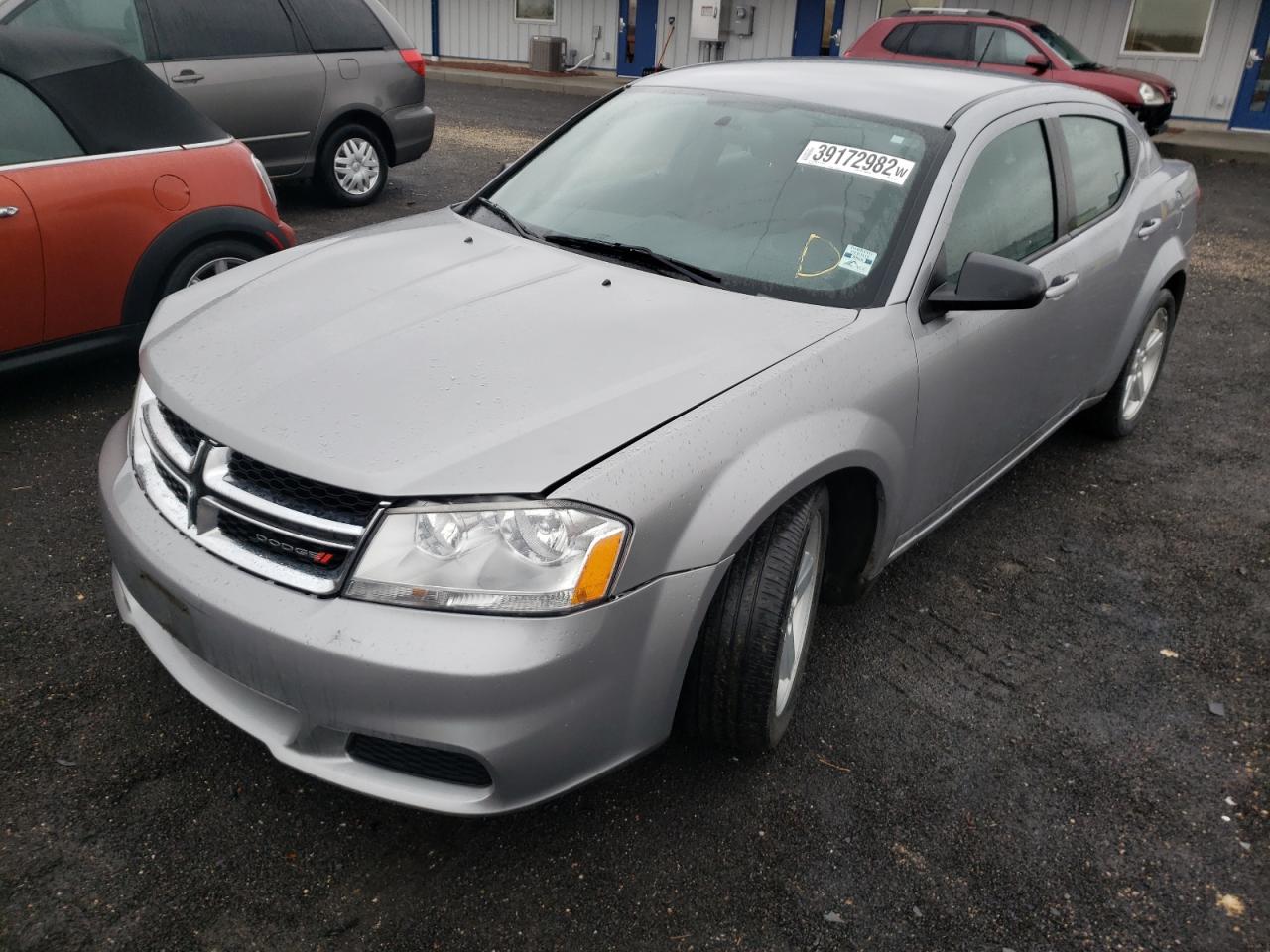 Photo 2 from auction – 2013 DODGE AVENGER SE with VIN 1C3CDZAB6DN707798