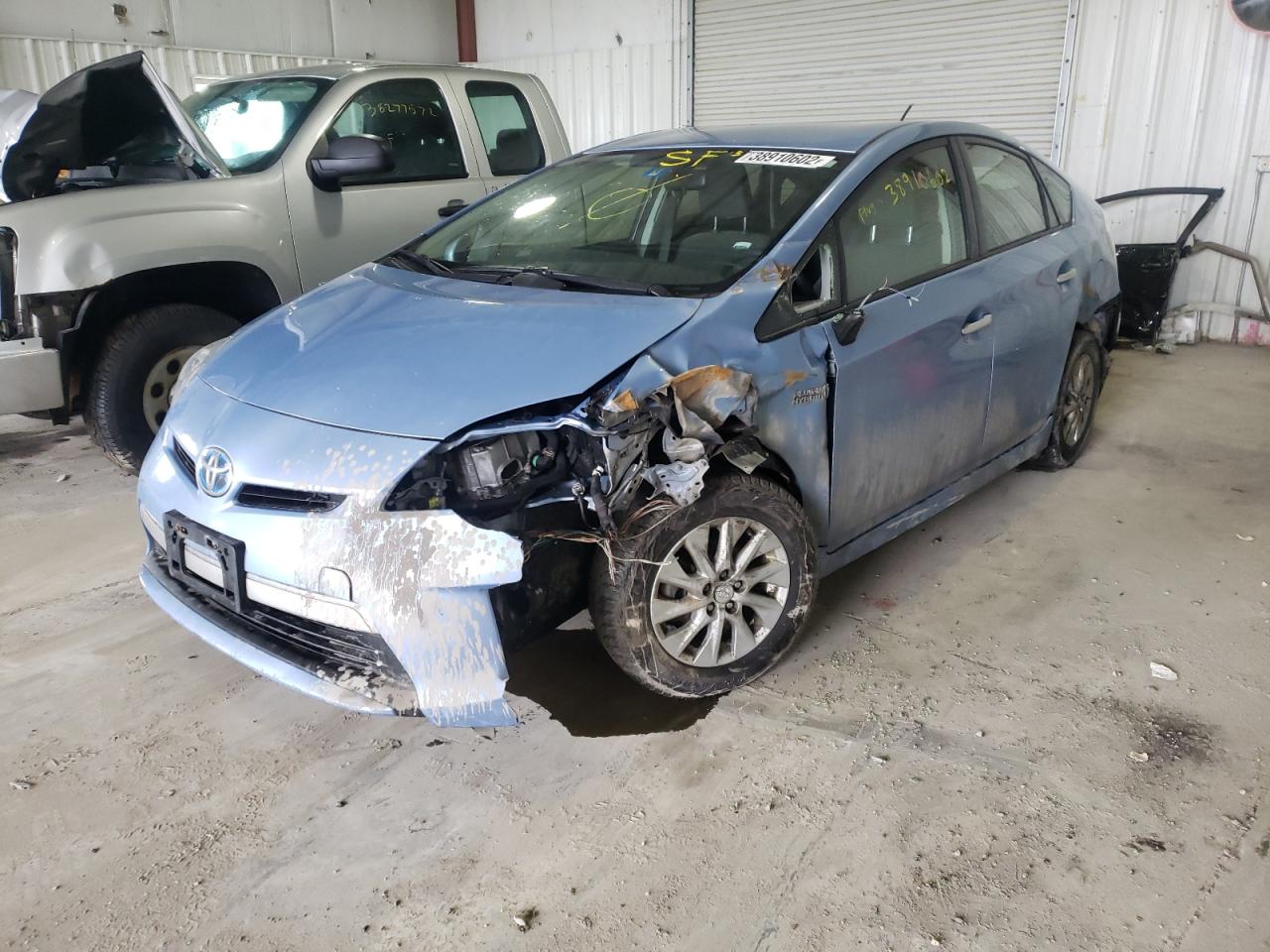 Foto 2 de la subasta – 2013 TOYOTA PRIUS PLUG con VIN JTDKN3DP6D3040025
