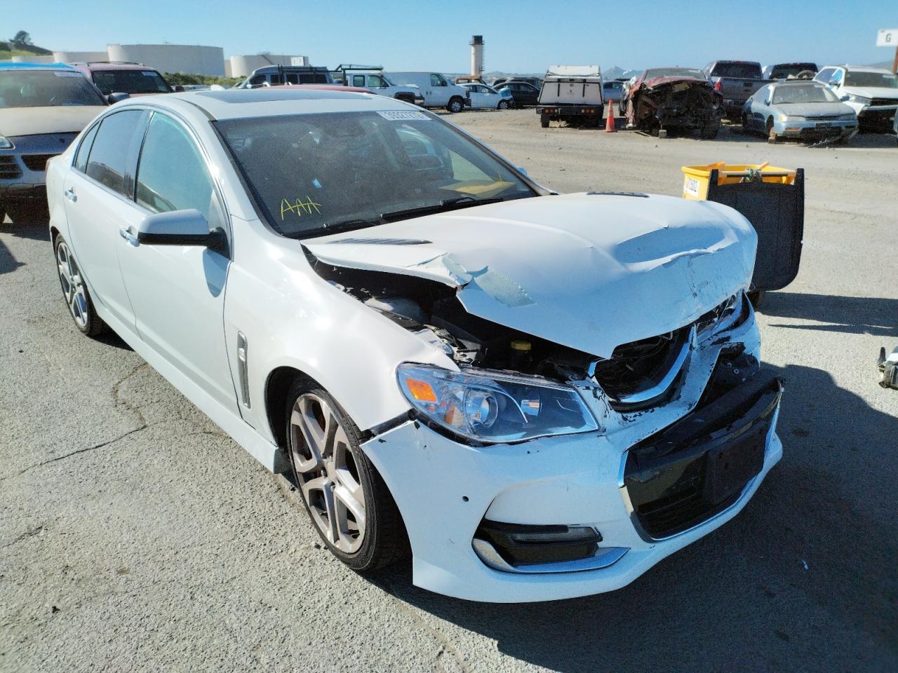 CHEVROLET SS 2016 with VIN 6G3F15RW1GL219847 - Photo from auction
