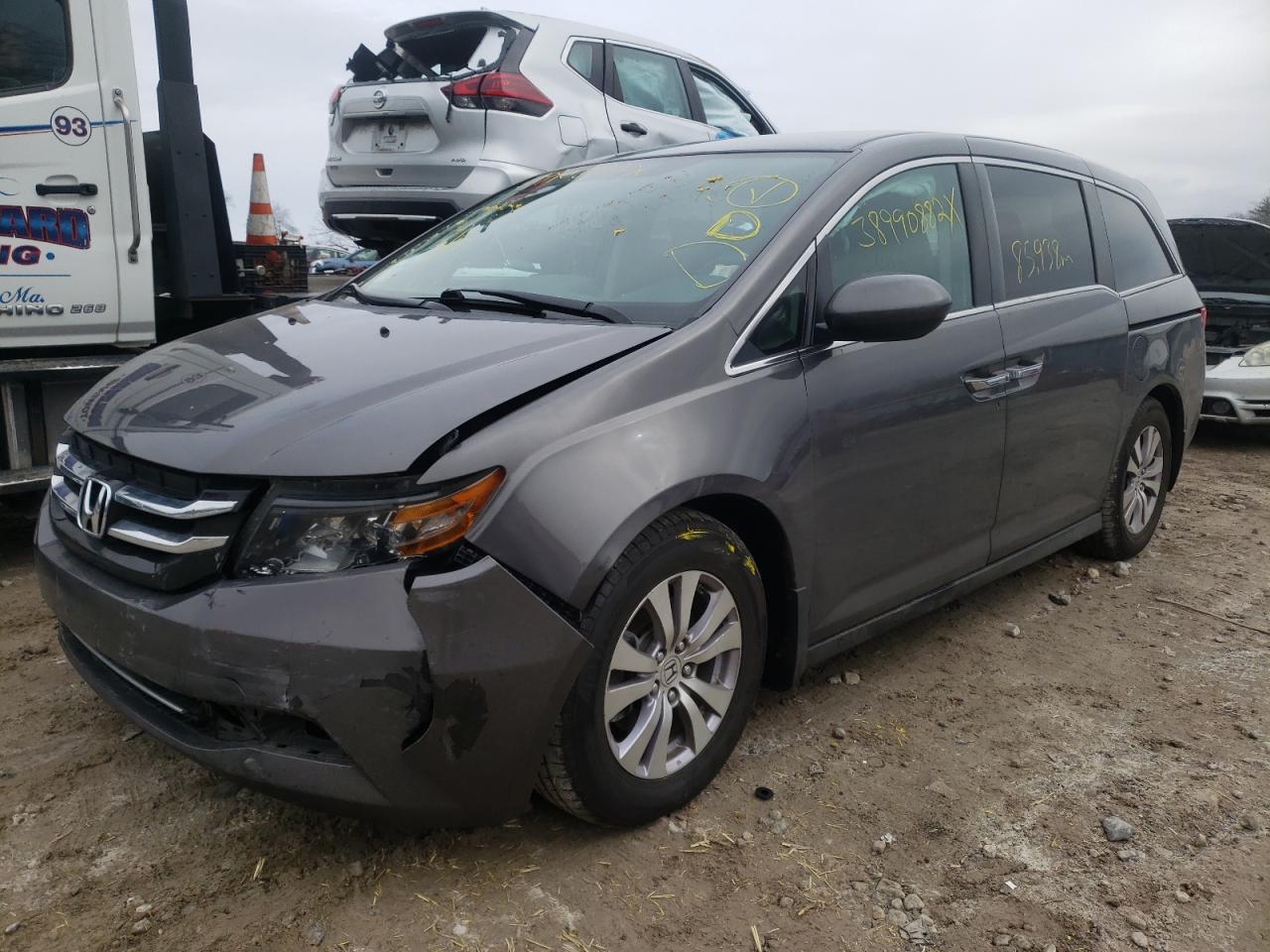 Photo 15 from auction – 2015 HONDA ODYSSEY EX with VIN 5FNRL5H40FB080879