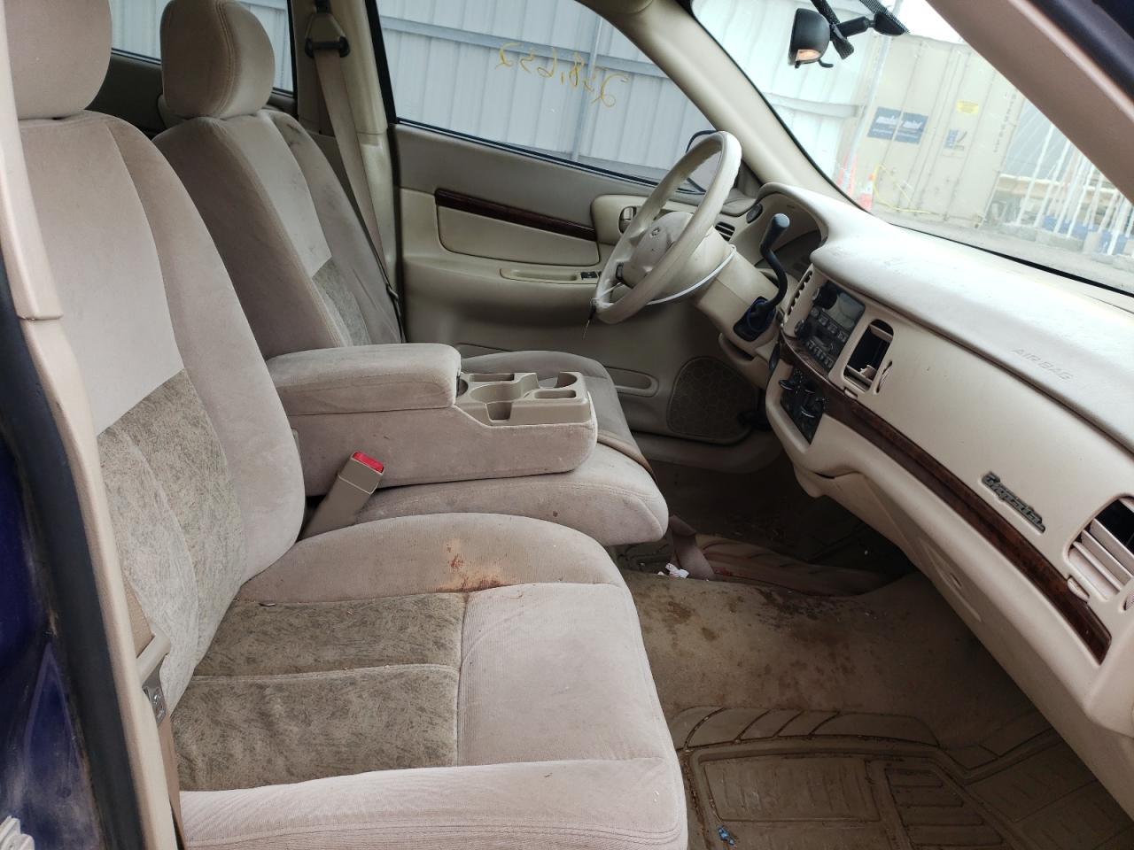 Photo 5 from auction – 2005 CHEVROLET IMPALA with VIN 2G1WF55K759347167