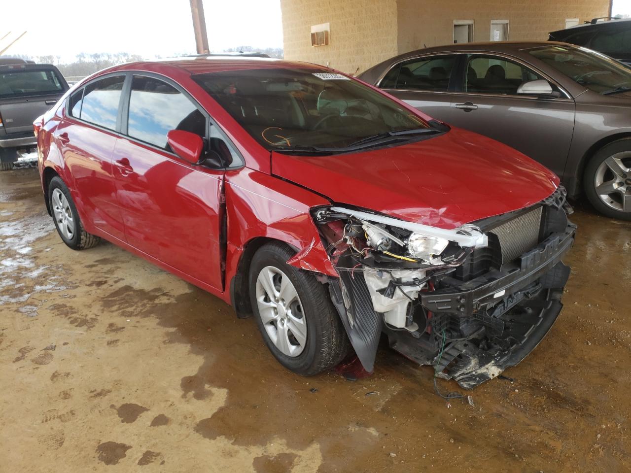 KIA FORTE LX 2016 with VIN KNAFK4A68G5573625 - Photo from auction
