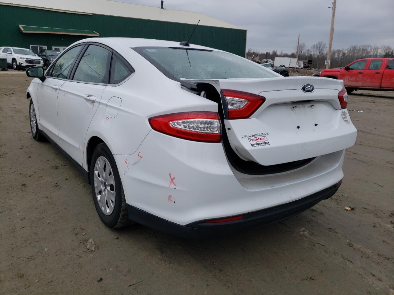 Photo 3 from auction – 2014 FORD FUSION S with VIN 1FA6P0G76E5382981