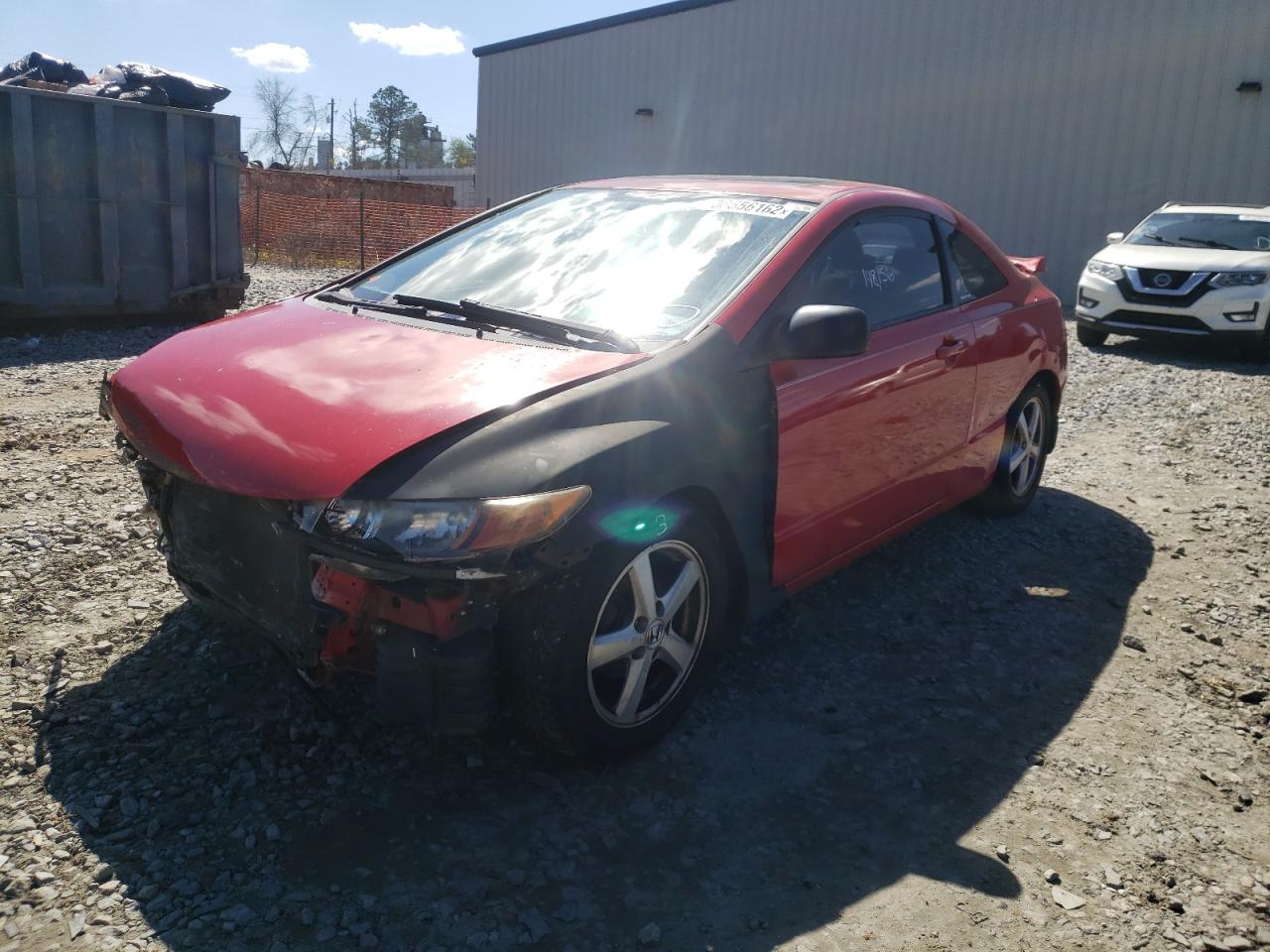 Photo 2 from auction – 2007 HONDA CIVIC EX with VIN 2HGFG11877H574635