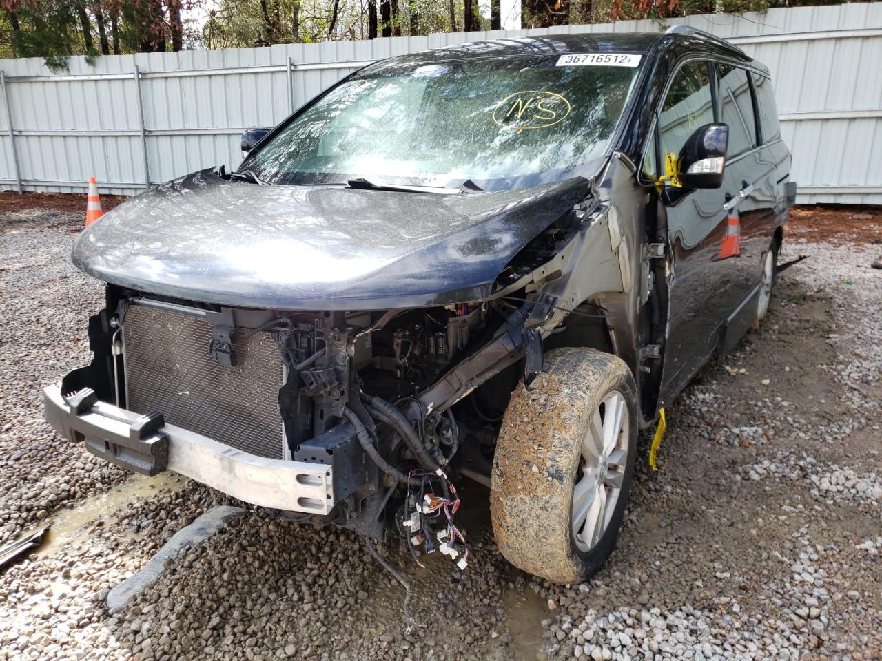Photo 2 from auction – 2011 NISSAN QUEST S with VIN JN8AE2KP1B9004525