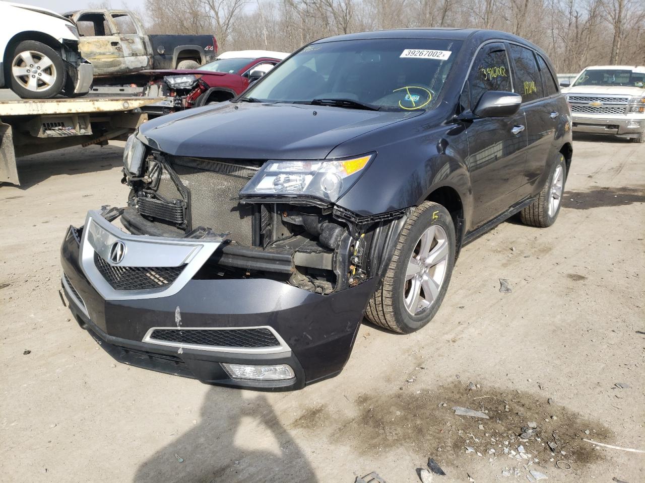Photo 2 from auction – 2013 ACURA MDX TECHNO with VIN 2HNYD2H37DH507748