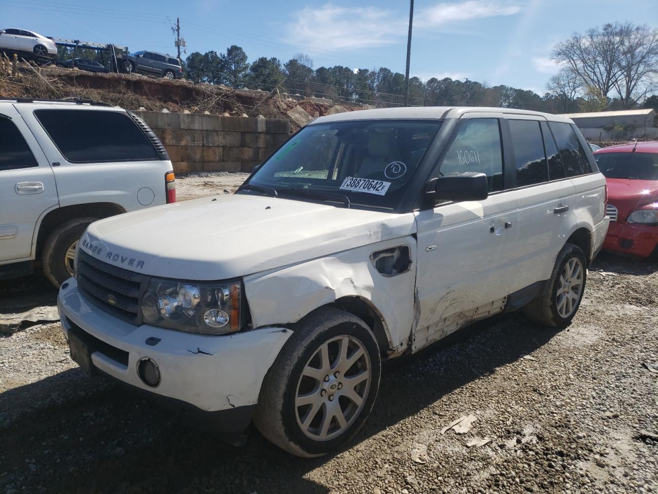 Photo 2 from auction – 2008 LAND ROVER RANGE ROVE with VIN SALSK25448A160388