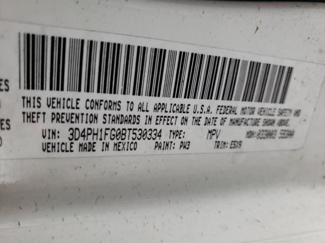 Photo 10 from auction – 2011 DODGE JOURNEY MA with VIN 3D4PH1FG0BT530334