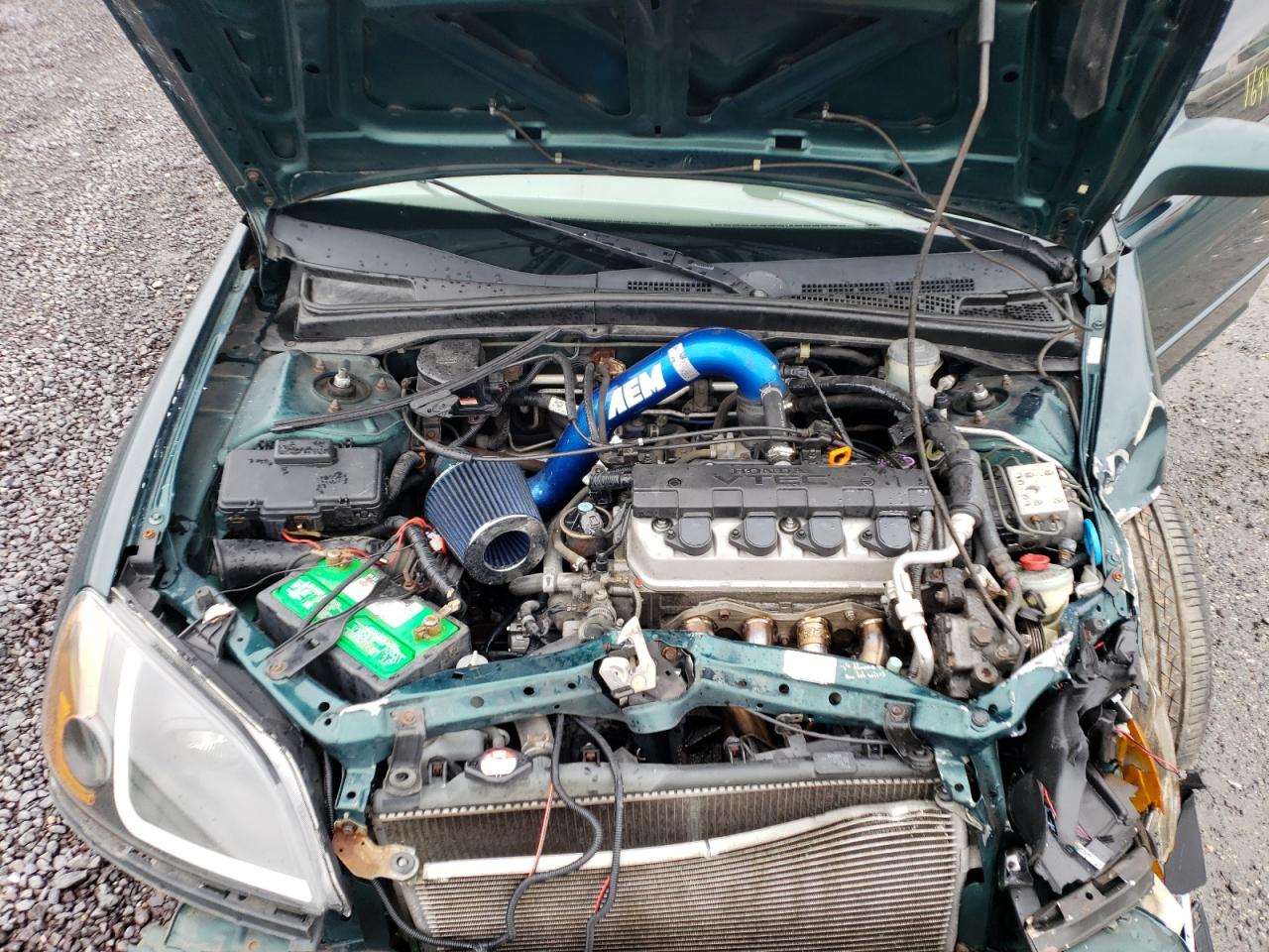 Photo 7 from auction – 2002 HONDA CIVIC with VIN 1HGES25792L035754