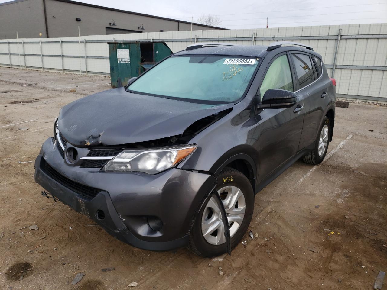 Photo 2 from auction – 2015 TOYOTA RAV4 LE with VIN JTMBFREV1FD129866