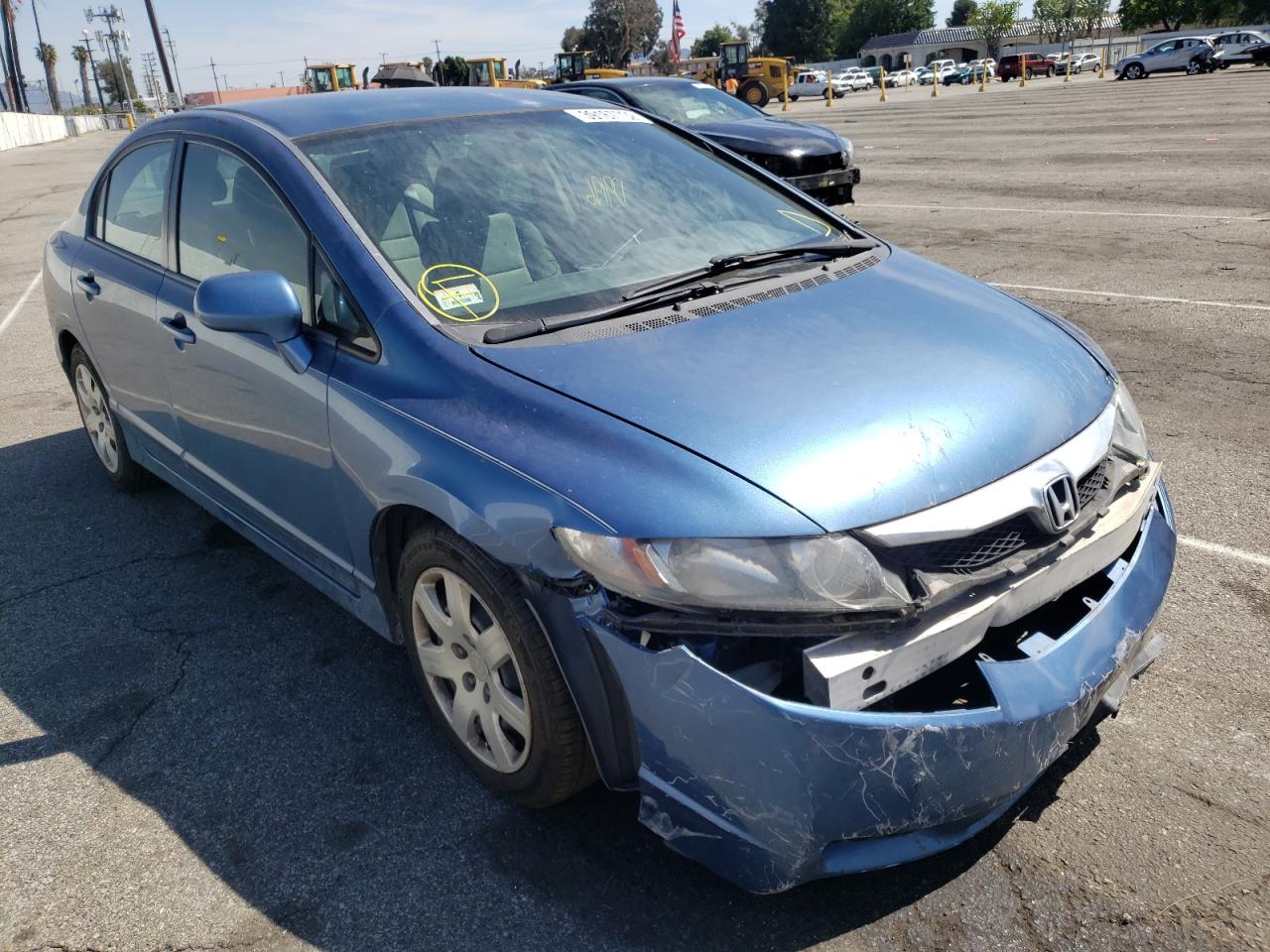 HONDA CIVIC LX 2010 with VIN 2HGFA1F58AH559116 - Photo from auction