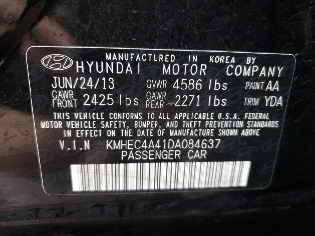 Photo 10 from auction – 2013 HYUNDAI SONATA HYB with VIN KMHEC4A41DA084637