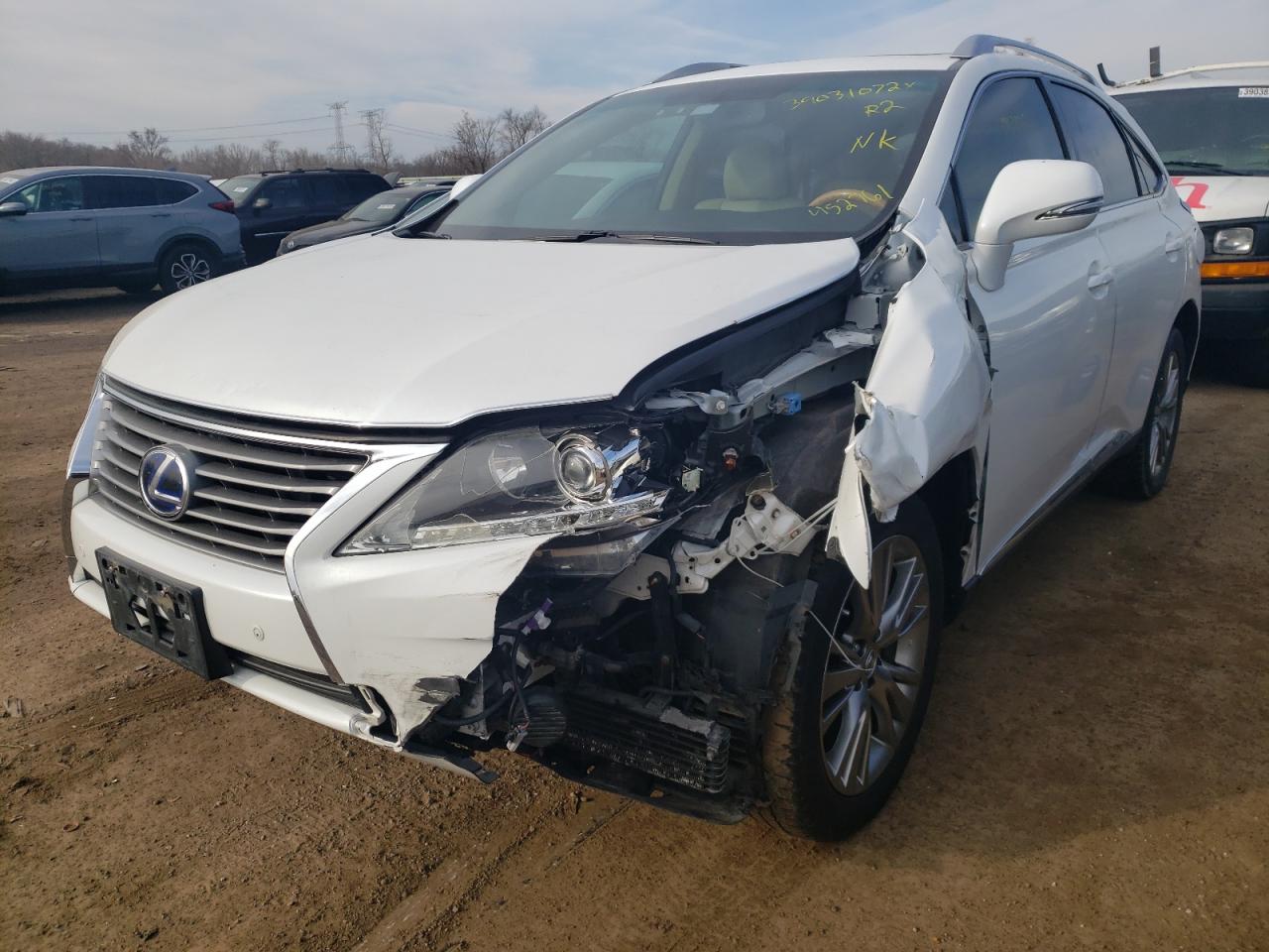 Photo 2 from auction – 2014 LEXUS RX 450 with VIN JTJBC1BA9E2452761