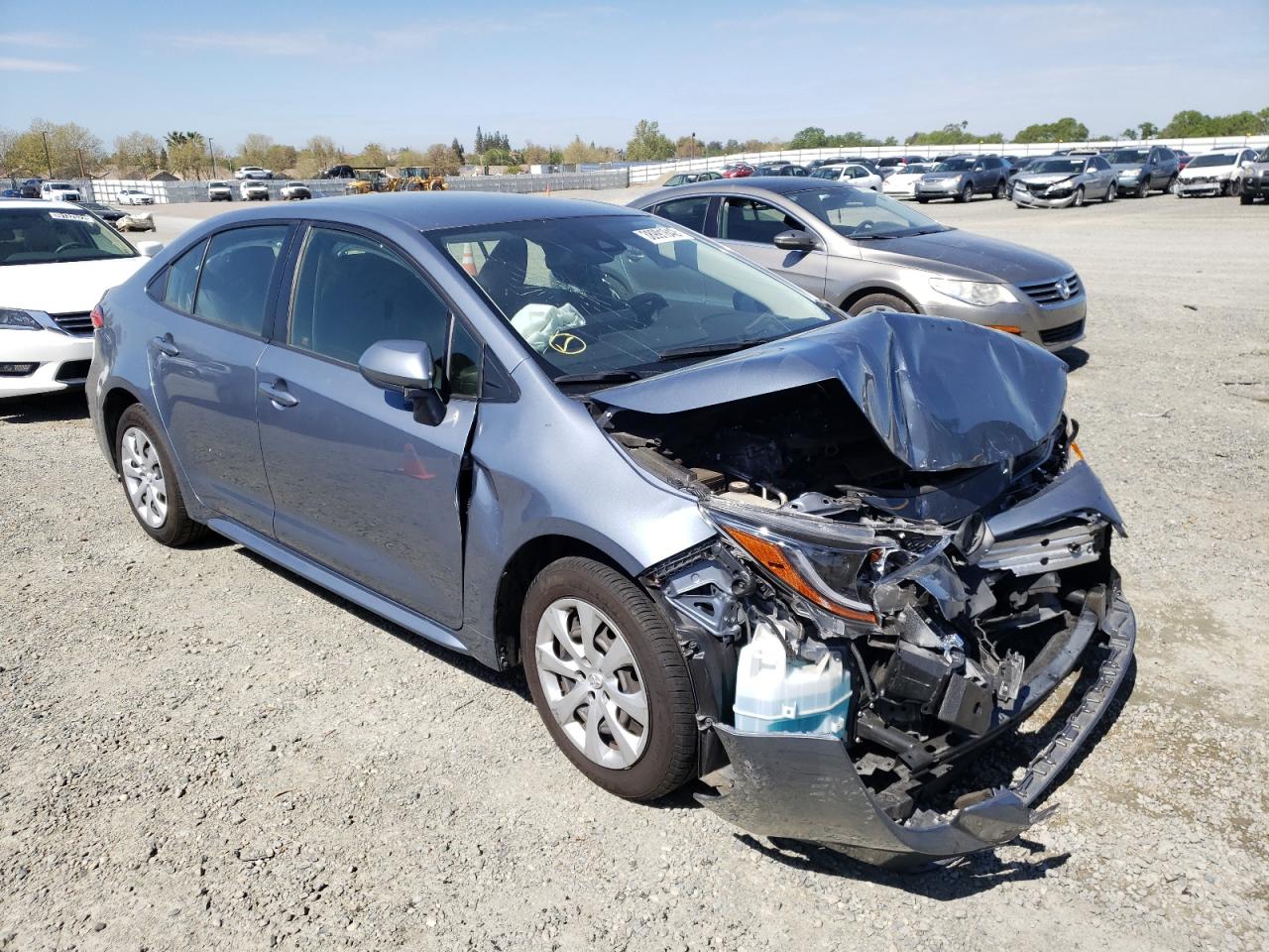 Photo 1 from auction – 2020 TOYOTA COROLLA LE with VIN JTDEPRAE4LJ041391