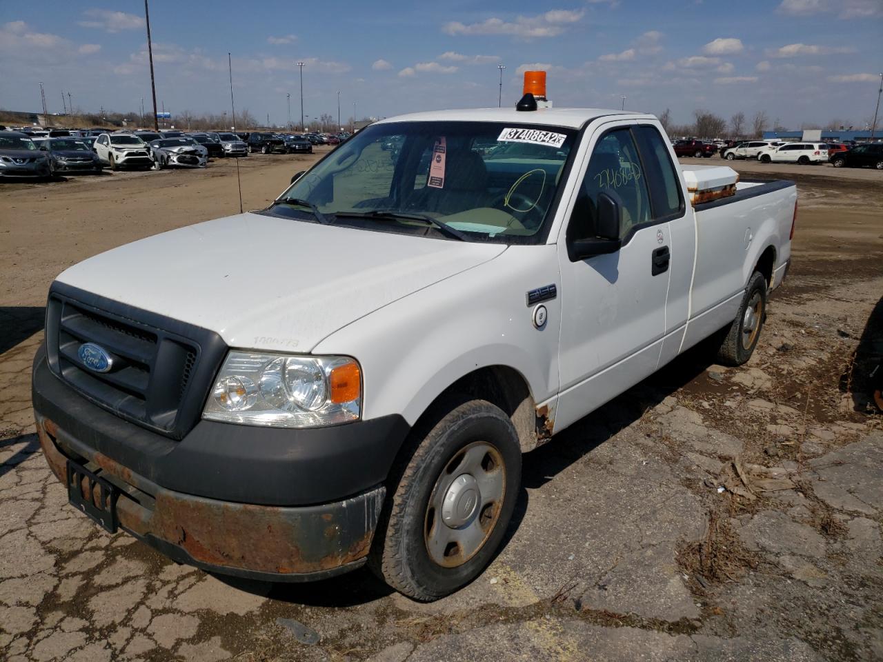 Photo 2 from auction – 2008 FORD F150 with VIN 1FTRF12238KC43019