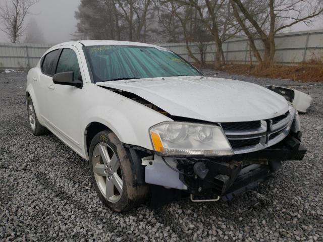 DODGE AVENGER SE 2013 with VIN 1C3CDZAB5DN718792 - Photo from auction