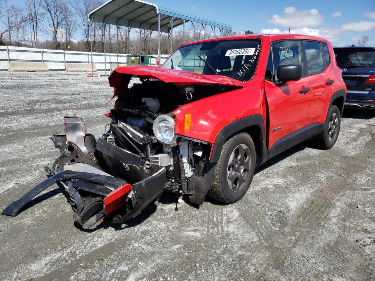 Photo 2 from auction – 2015 JEEP RENEGADE S with VIN ZACCJAAT0FPB71219