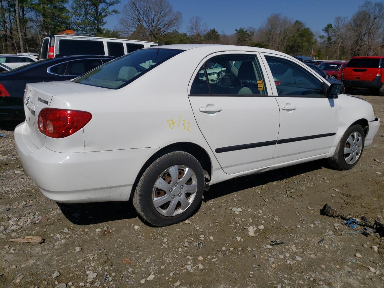Photo 4 from auction – 2007 TOYOTA COROLLA CE with VIN JTDBR32EX70120455