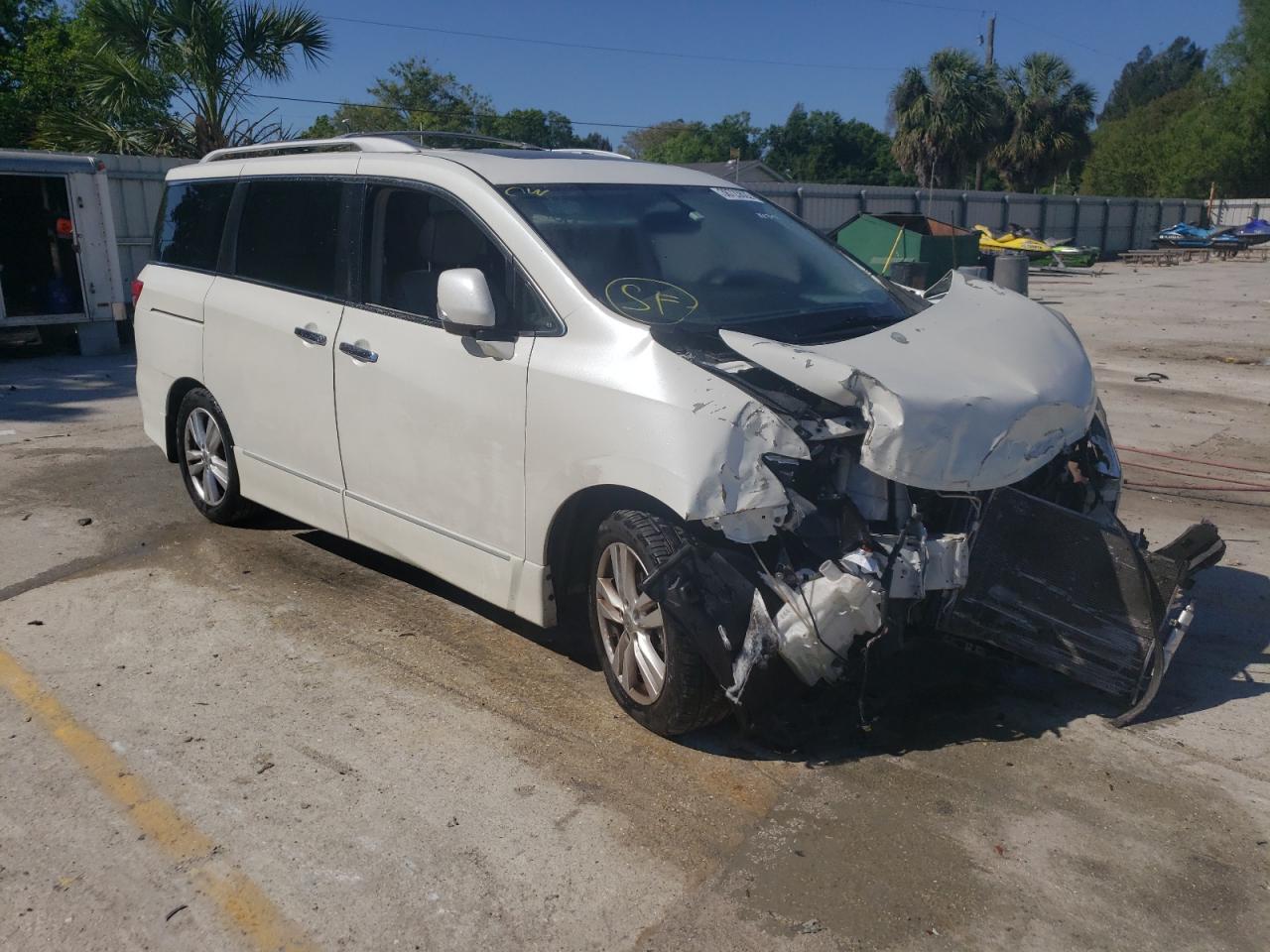 Photo 1 from auction – 2014 NISSAN QUEST S with VIN JN8AE2KP8E9104349