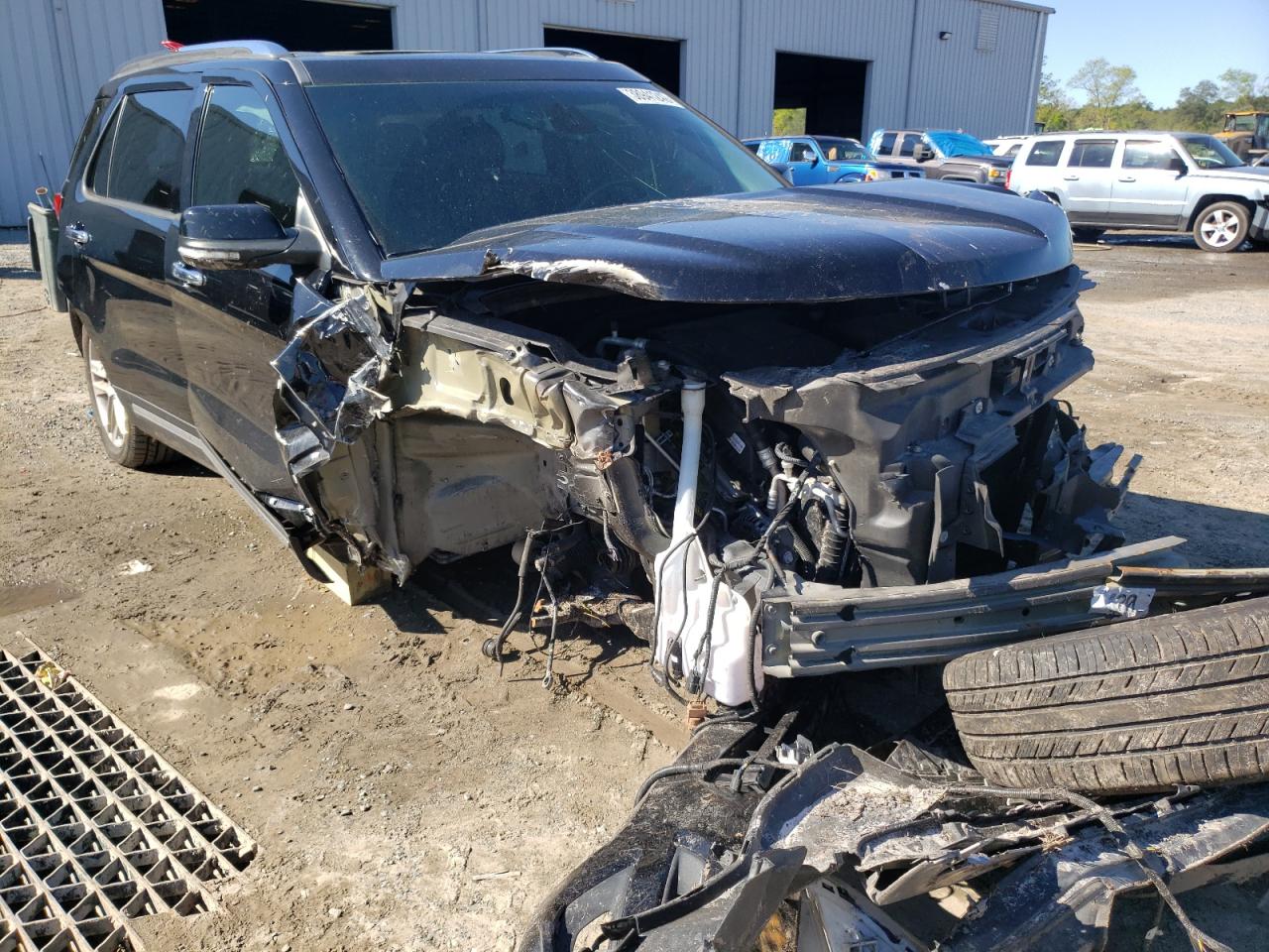 FORD EXPLORER L 2016 with VIN 1FM5K7F81GGB70080 - Photo from auction
