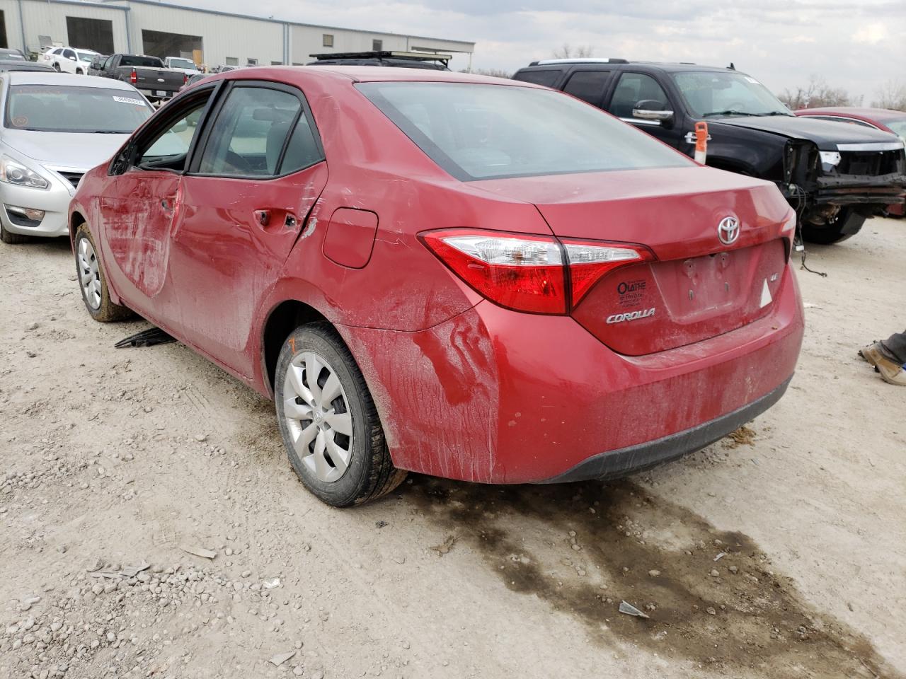 Photo 3 from auction – 2015 TOYOTA COROLLA L with VIN 5YFBURHE8FP323468