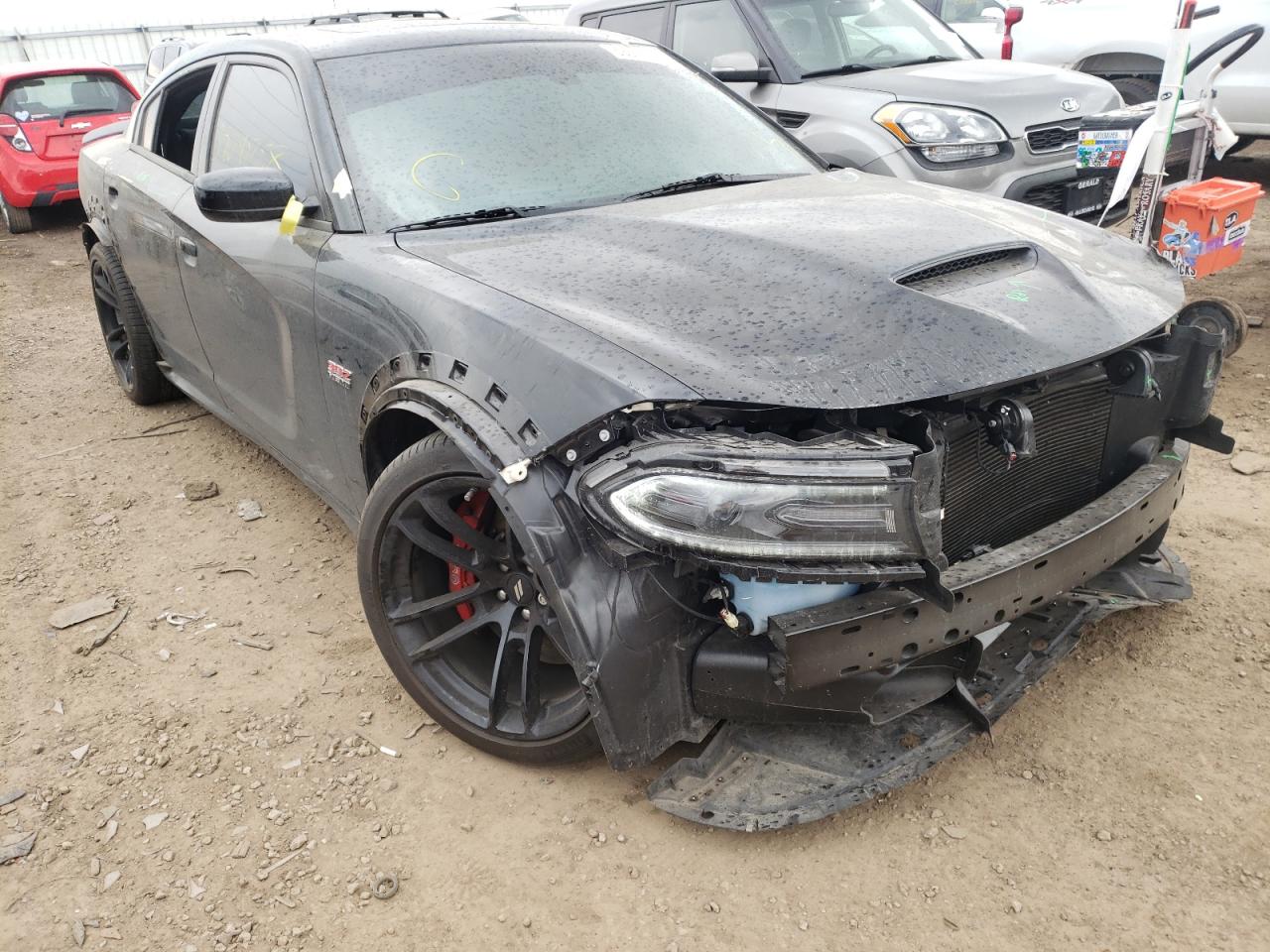 DODGE CHARGER SC 2020 with VIN 2C3CDXGJ0LH166242 - Photo from auction