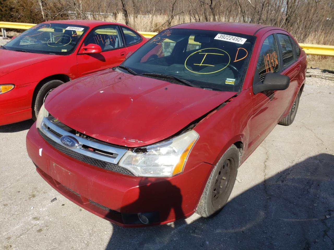 Photo 2 from auction – 2009 FORD FOCUS SES with VIN 1FAHP36N69W127449