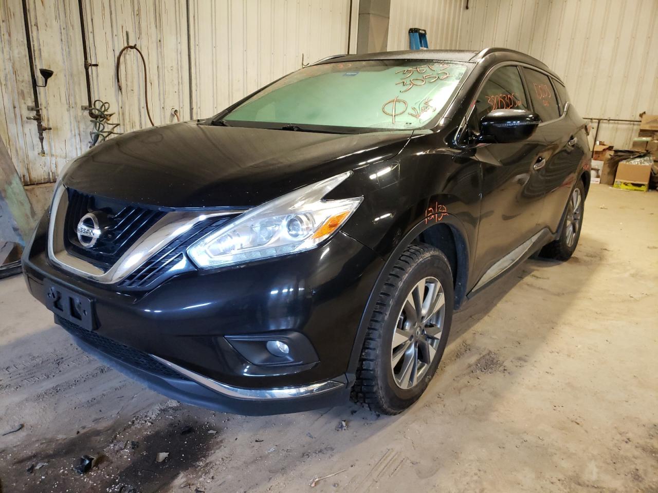 Photo 2 from auction – 2016 NISSAN MURANO S with VIN 5N1AZ2MH2GN123734