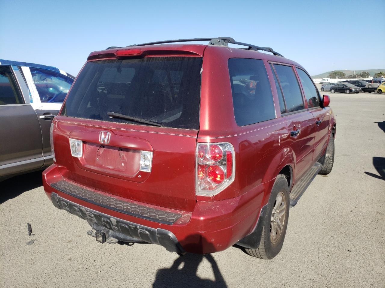 Photo 4 from auction – 2003 HONDA PILOT EXL with VIN 2HKYF18563H514112
