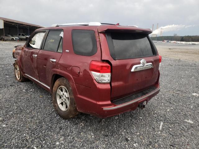 Photo 3 from auction – 2012 TOYOTA 4RUNNER SR with VIN JTEZU5JR2C5044297