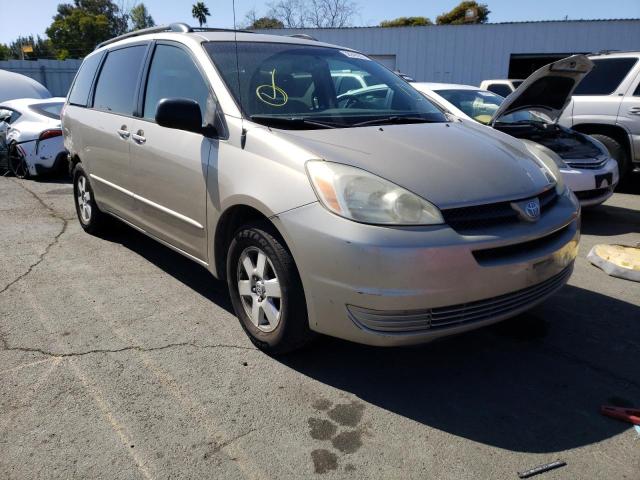 TOYOTA SIENNA CE 2005 with VIN 5TDZA23C95S350382 - Photo from auction