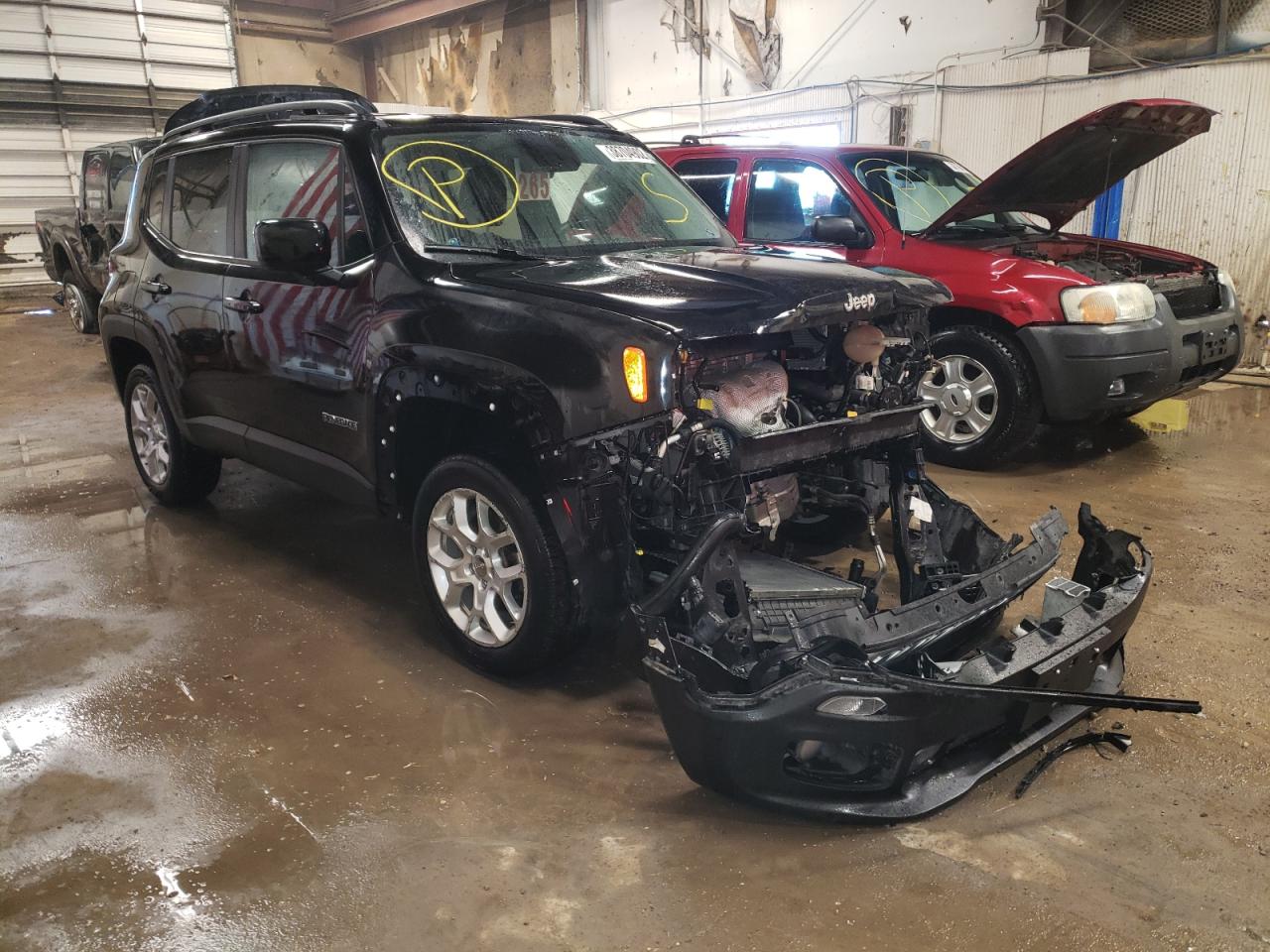JEEP RENEGADE L 2017 with VIN ZACCJBBB7HPF69082 - Photo from auction