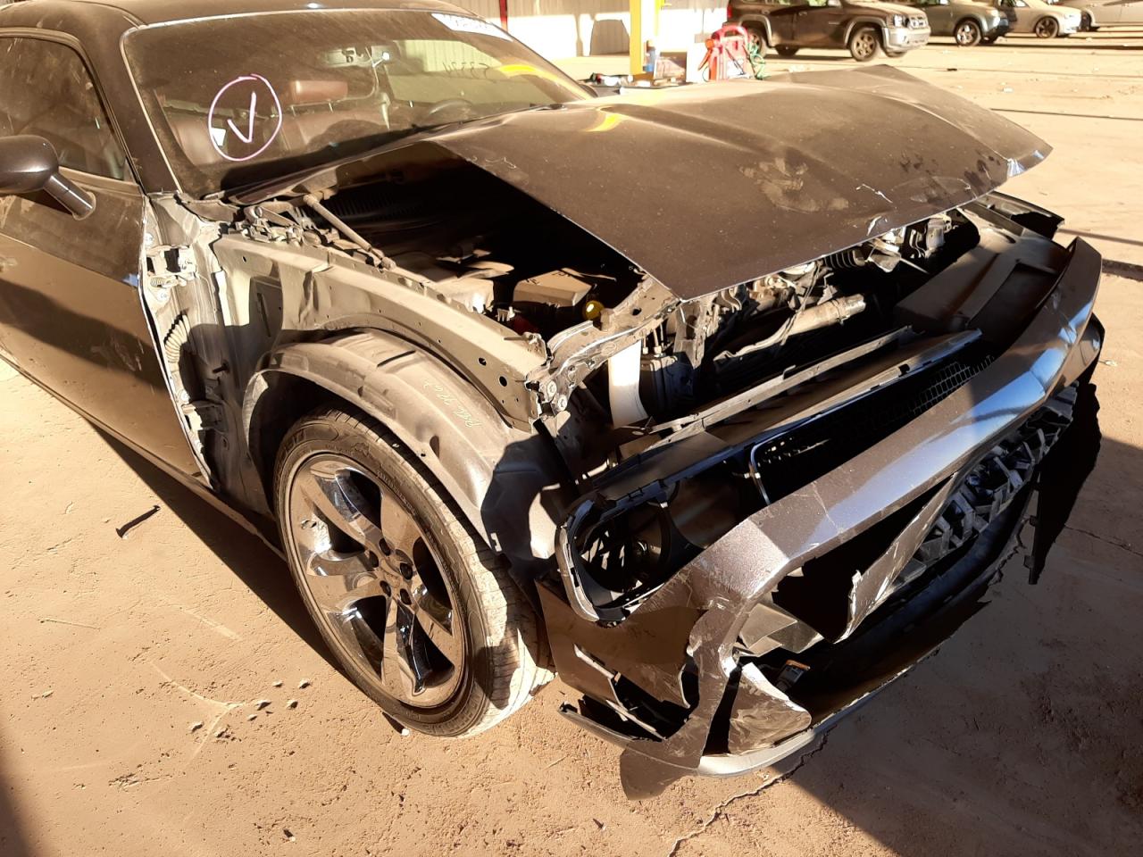 Photo 9 from auction – 2014 DODGE CHALLENGER with VIN 2C3CDYAG9EH270413