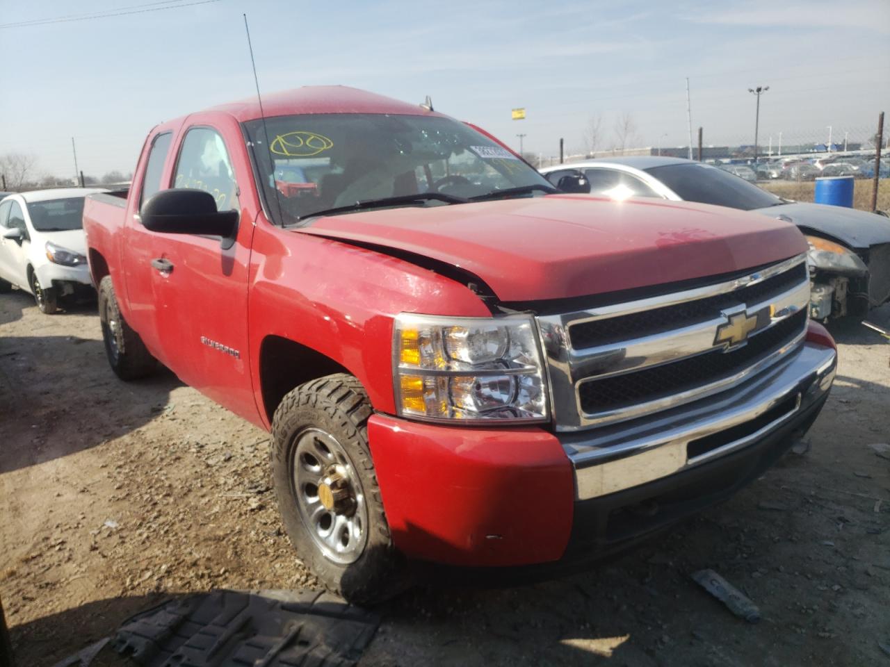 CHEVROLET SILVERADO 2010 with VIN 1GCSKREA4AZ249486 - Photo from auction