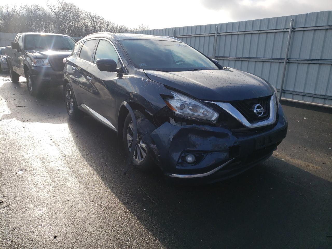 Photo 1 from auction – 2016 NISSAN MURANO with VIN 5N1AZ2MH8GN105710