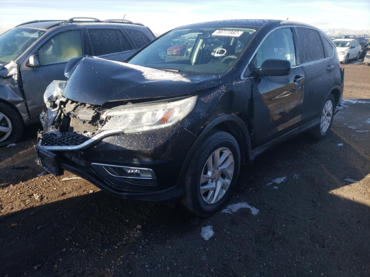 Photo 2 from auction – 2015 HONDA CR-V EX with VIN 2HKRM4H52FH603370