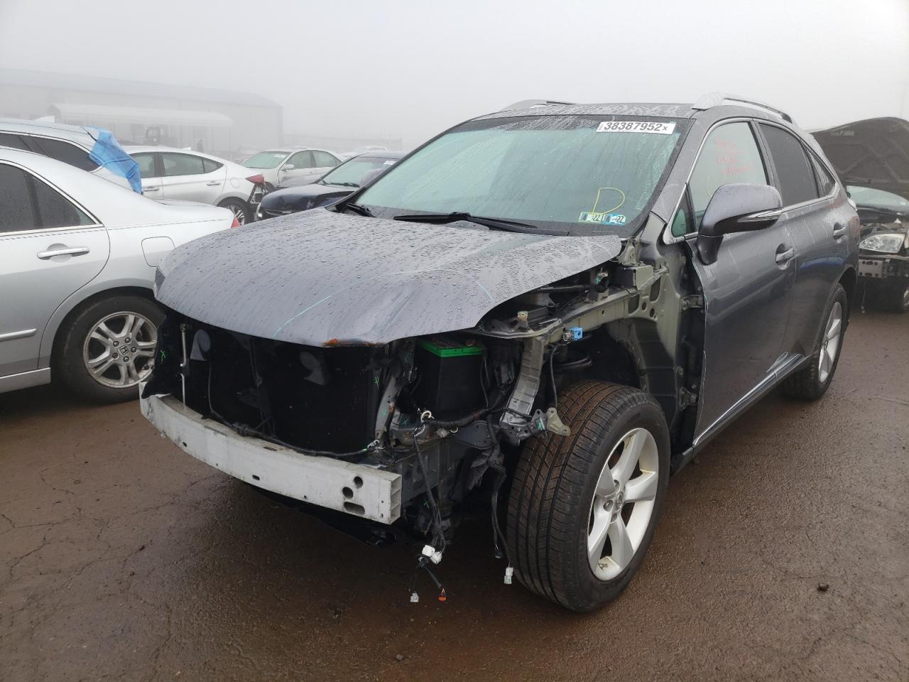 Photo 2 from auction – 2015 LEXUS RX 350 BAS with VIN 2T2BK1BAXFC338370