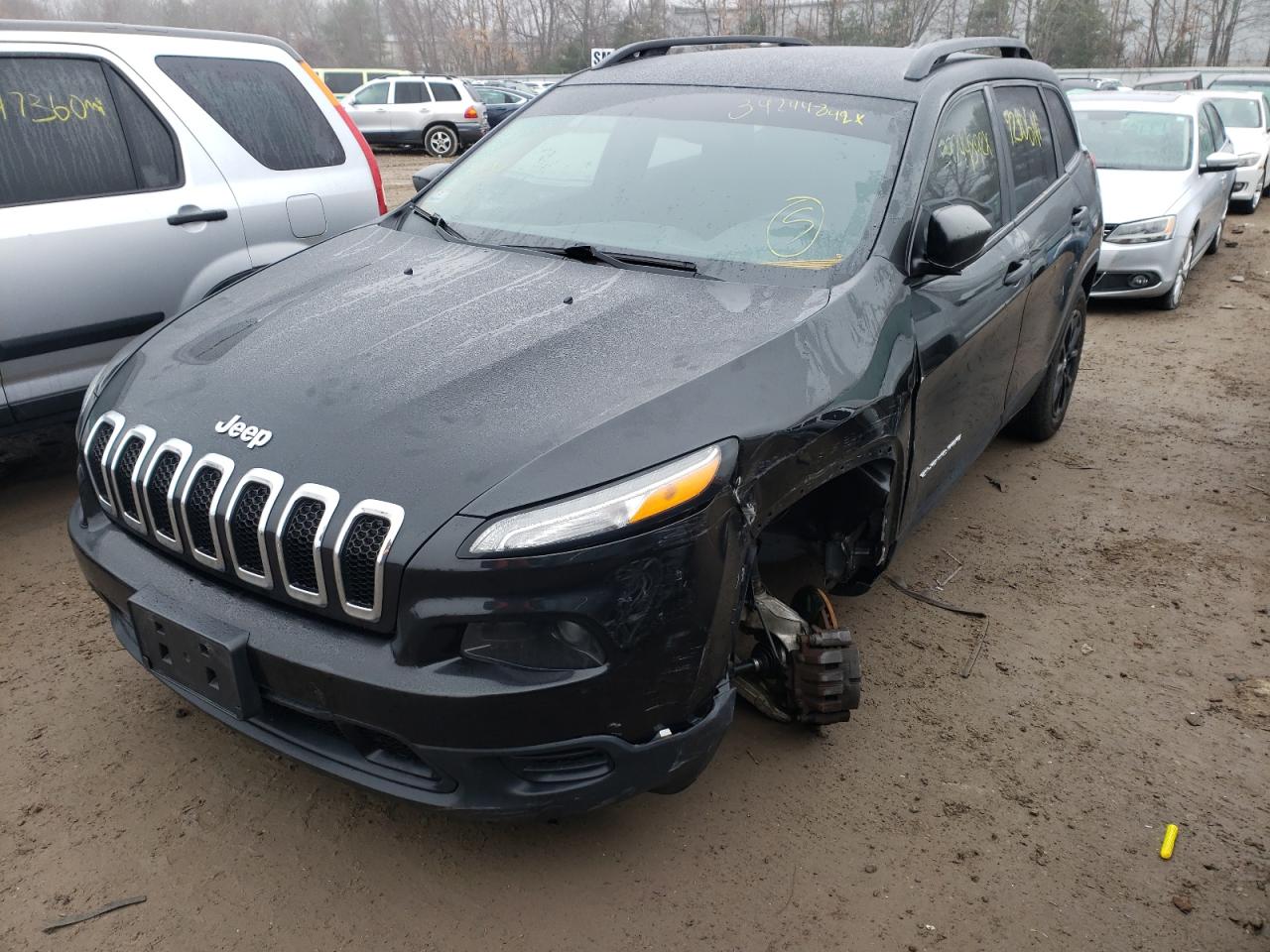 Photo 9 from auction – 2016 JEEP CHEROKEE S with VIN 1C4PJMAB2GW167471