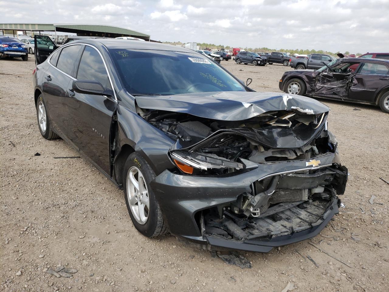 CHEVROLET MALIBU LS 2018 with VIN 1G1ZB5ST5JF219890 - Photo from auction
