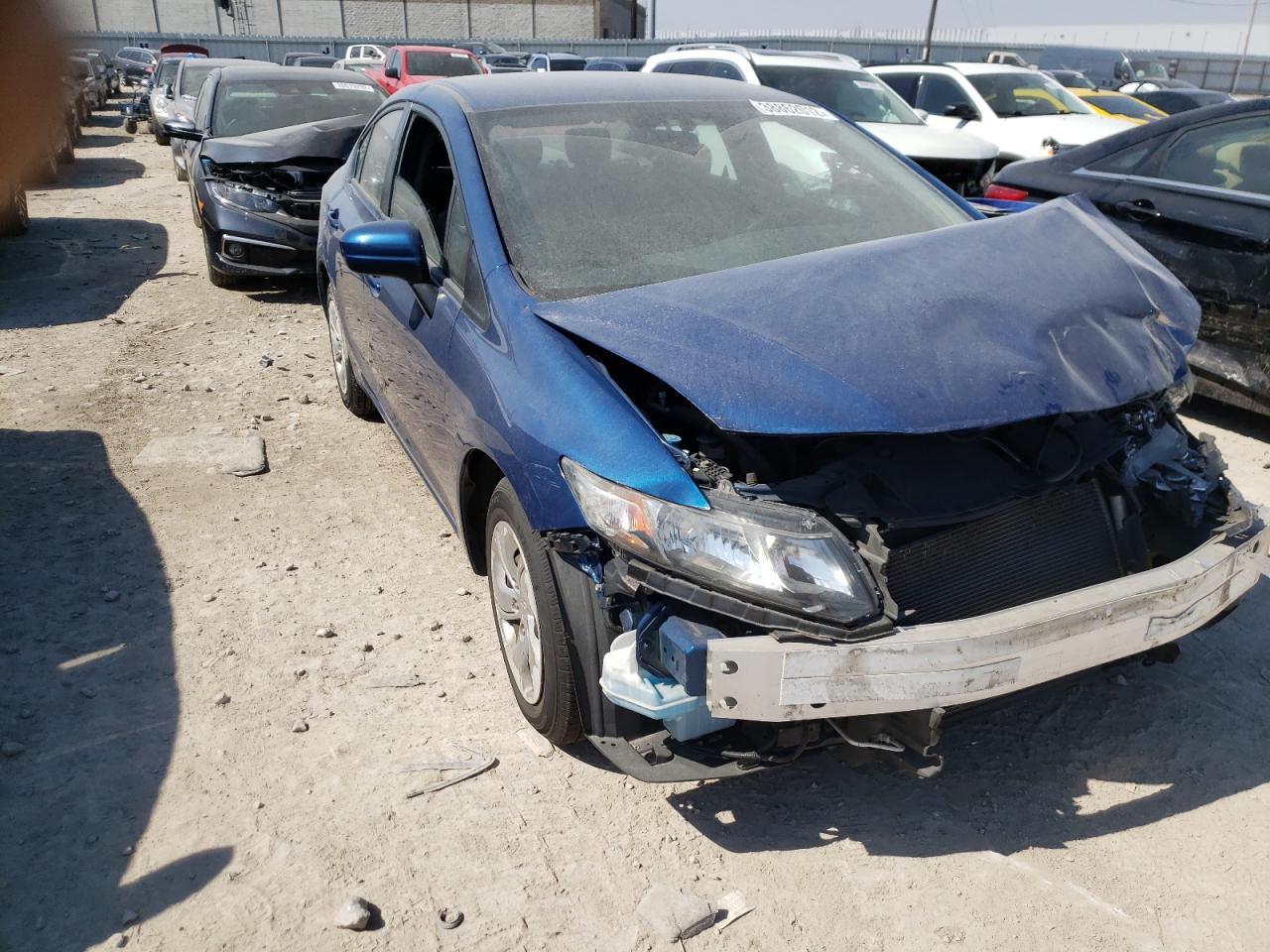 HONDA CIVIC LX 2015 with VIN 19XFB2F53FE065377 - Photo from auction
